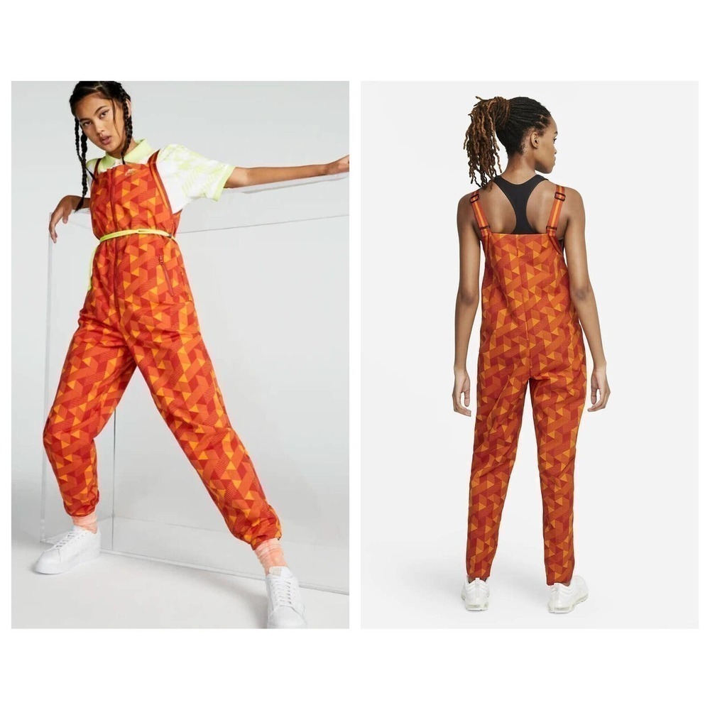 Nike Serena Williams Design Crew Women's Printed Tennis Jumpsuit (L)